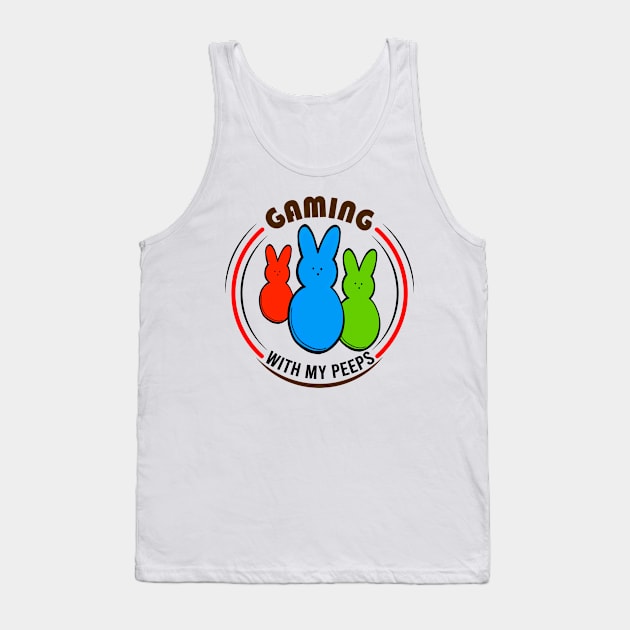 Gaming With My Peeps Tank Top by Health